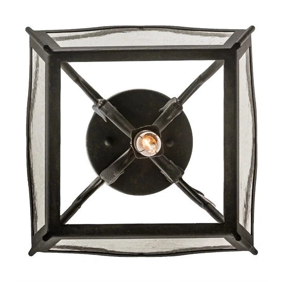 2nd Ave Lighting 10″ Square Terena Semi-Flushmount