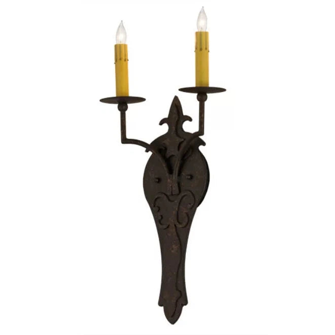 2nd Ave Lighting 10″ Torsade 2 LT Wall Sconce