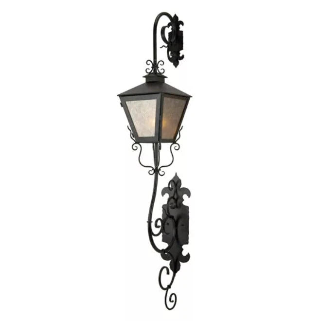 2nd Ave Lighting 12″ Wide Catalonia Lantern Wall Sconce