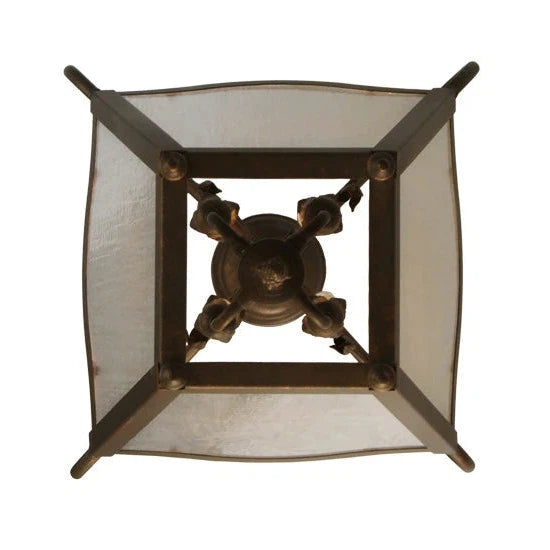 2nd Ave Lighting 16″ Square Terena 4 Light Pendant