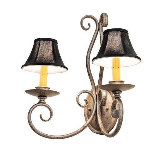 2nd Ave Lighting 16″ Wide Phillipe 2 Light Wall Sconce