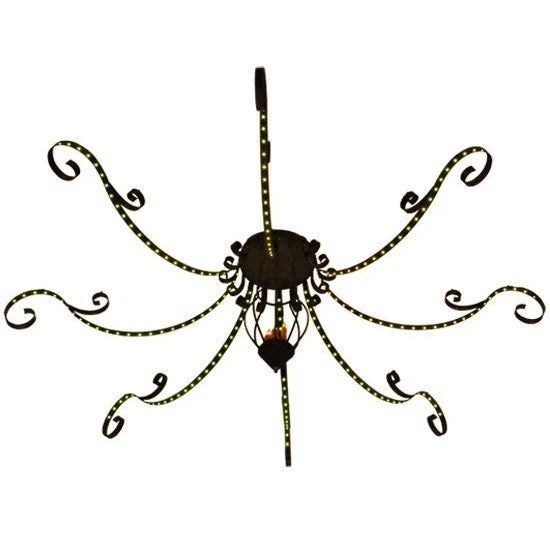 2nd Ave Lighting 166″ Carnevale 8 Arm Chandelier