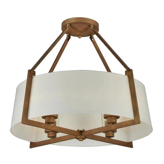 2nd Ave Lighting 31″ Cilindro Lucy Semi-Flushmount