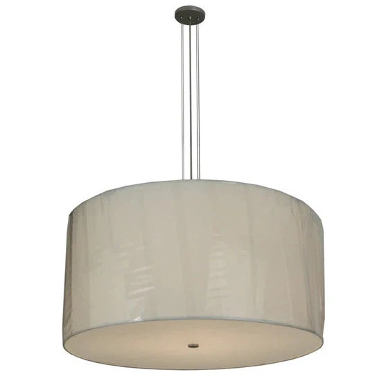 2nd Ave Lighting 36″ Cilindro White Cotton Pendant