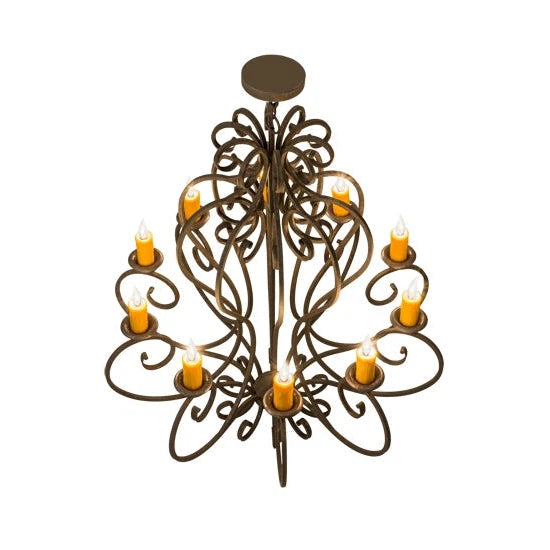 2nd Ave Lighting 42″ Fernando 10 LT Chandelier