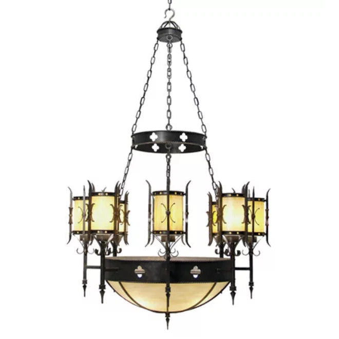 2nd Ave Lighting 48″ Wide Sabrina 8 Light Chandelier