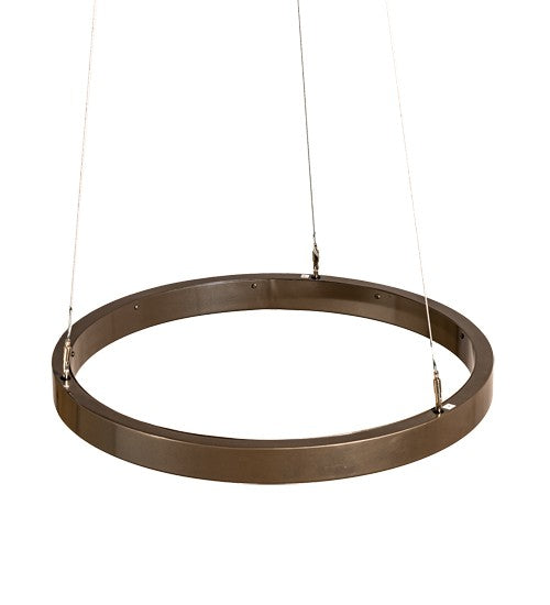 2nd Ave Lighting Anillo 24" Wide Halo Pendant in Metallic Bronze