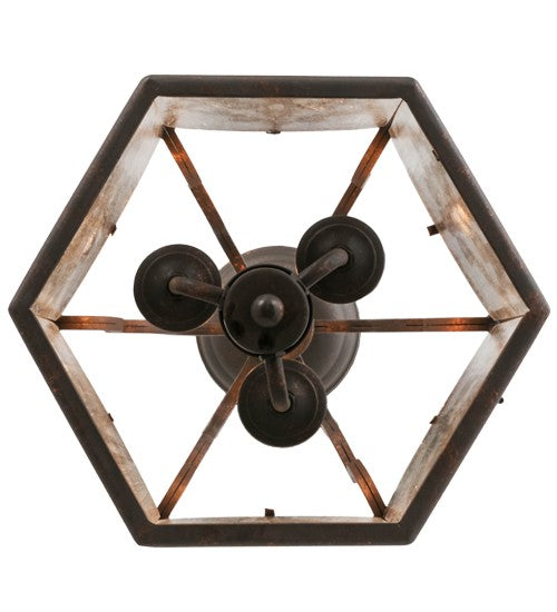 2nd Ave Lighting Antencio 12" Pendant in Gilded Tobacco Finish