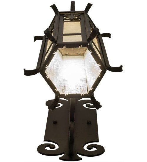 2nd Ave Lighting Caprice 9" Wall Sconce in Wrought Iron Finish