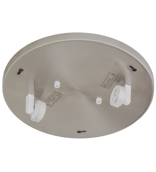 2nd Ave Lighting Chisolm Passage 11" Flushmount in Satin Nickel Finish