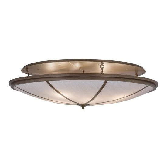 2nd Ave Lighting Commerce 60" Flushmount With Brown Metallic Finish