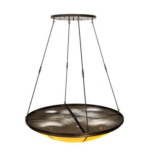 2nd Ave Lighting Commerce 72" Inverted Pendant With Copper Vein Finish
