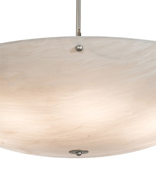 2nd Ave Lighting Cypola 36" Inverted Pendant in Nickel Finish