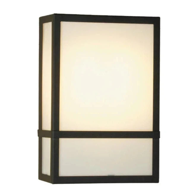 2nd Ave Lighting Ethan 8" 2-Light E26 Base Statuario Idalight Diffuser Antique Iron Gate Wall Sconce