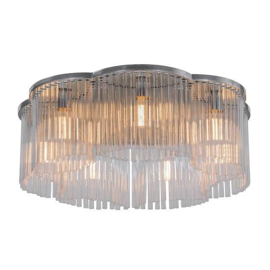 2nd Ave Lighting Ivela 32" Flushmount in Extreme Chrome Finish