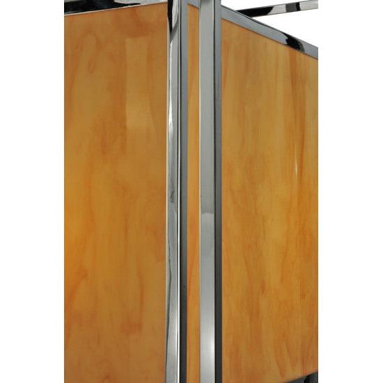 2nd Ave Lighting Kitzi 22" Box Pendant in Chrome Finish