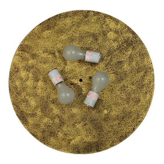 2nd Ave Lighting Liliana 21" Wide Flushmount in Pompeii Gold Finish