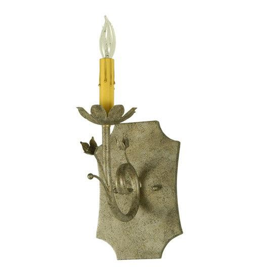 2nd Ave Lighting Lynda 6" Wide 1 Light Wall Sconce in Corinth Finish