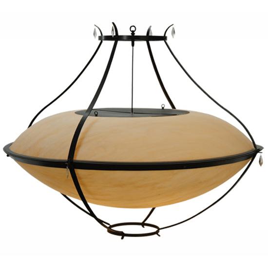 2nd Ave Lighting Modesto 66" Inverted Sahara Taupe Idalight Timeless Bronze Pendant Lighting