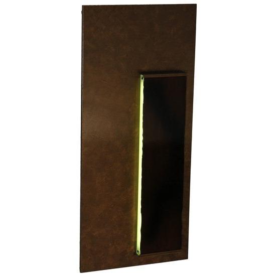 2nd Ave Lighting Piastra 18" Right LED Wall Sconce in Art Deco Gold Finish
