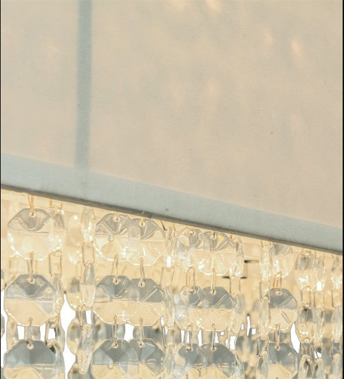 2nd Ave Lighting Quadrato 48" Long Carinthia Oblong Pendant in Chrome Finish