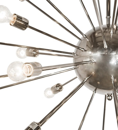 2nd Ave Lighting Relek 72" Wide Pendant in Polished Nickel Finish