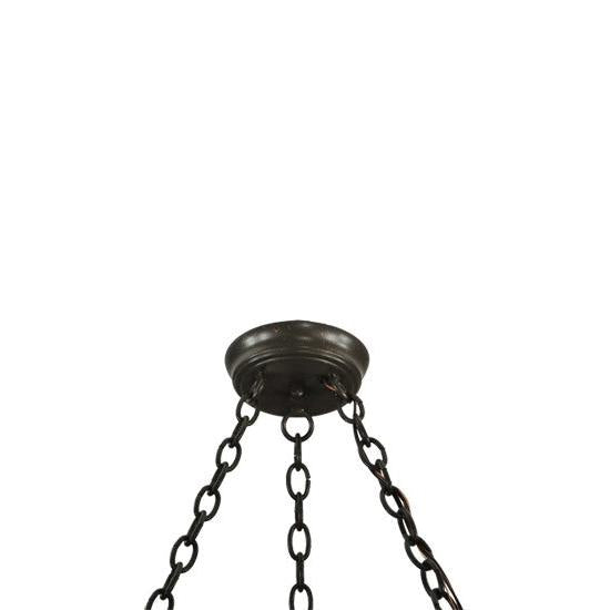 2nd Ave Lighting Sagebrush36" Wide 6 Light Chandelier in Gilded Tobacco Finish