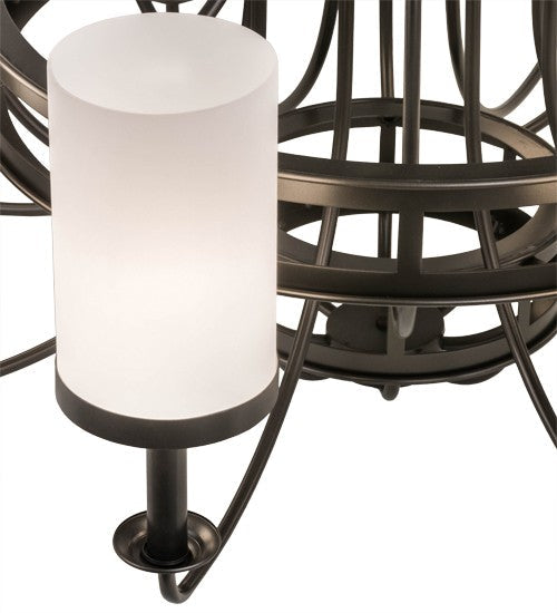 2nd Ave Lighting Saxony 46" Wide 8 LT Chandelier in Oil Rubbed Bronze