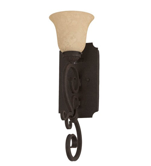 2nd Ave Lighting Thierry 6" Wall Sconce in Distressed Chestnut Finish
