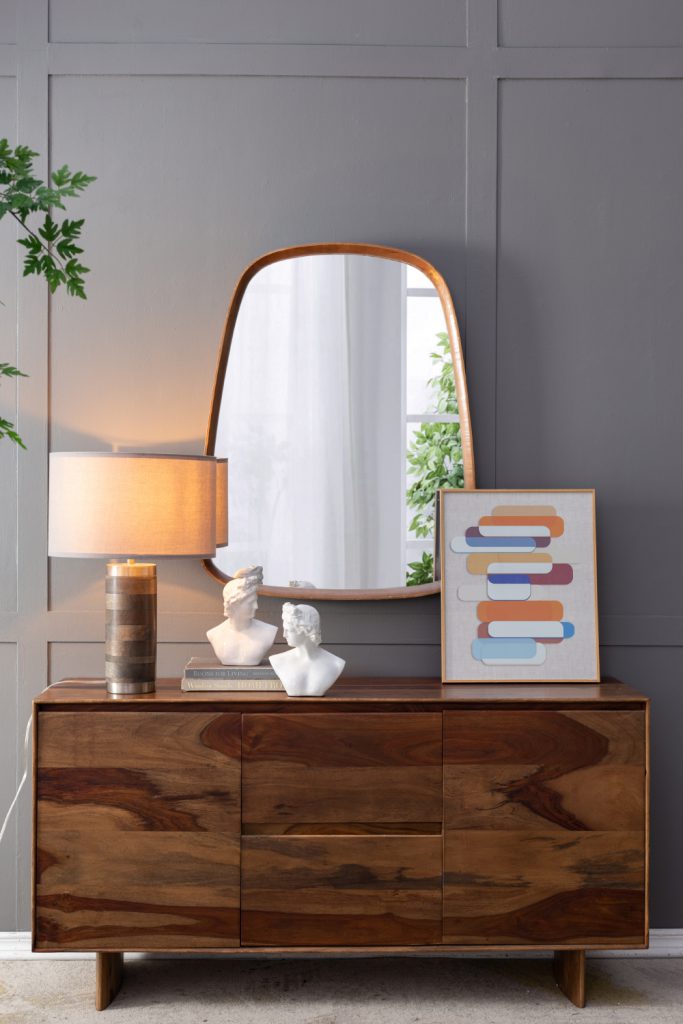 A&B Home 16" x 23" Bundle of 12 Gray and Silver Brushed Table Lamp