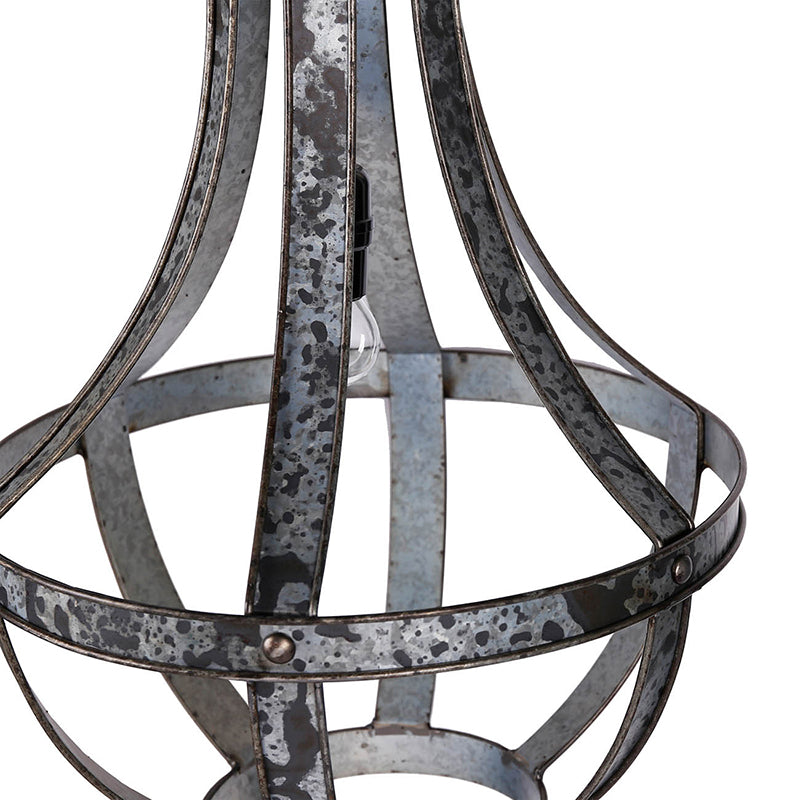 A&B Home Bundle of 11 Ordway 15" x 26" 1-Light Antique Black Metal Chandelier