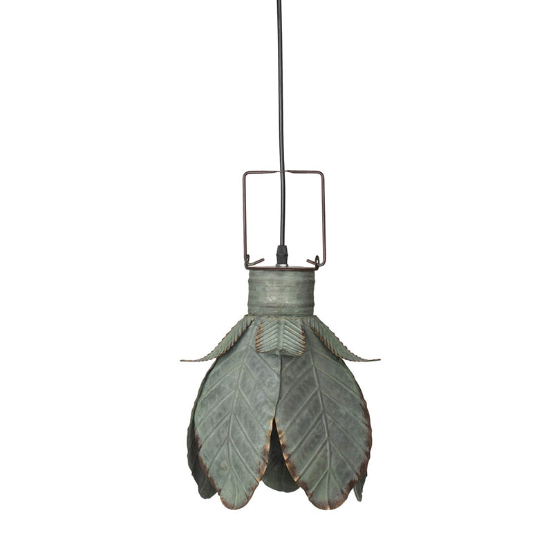 A&B Home Bundle of 29 Suvi 11" x 11" 1-Light Aged Gray-Green Iron Petal Pendant Lighting