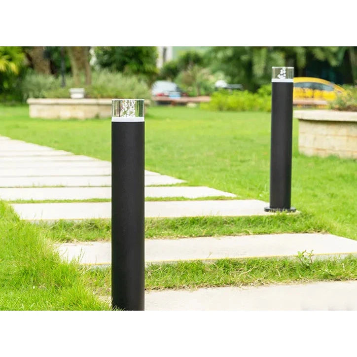 Abba Lighting 3W LED AC/DC 12V COB 3000K 160LM Aluminum Black Path Light
