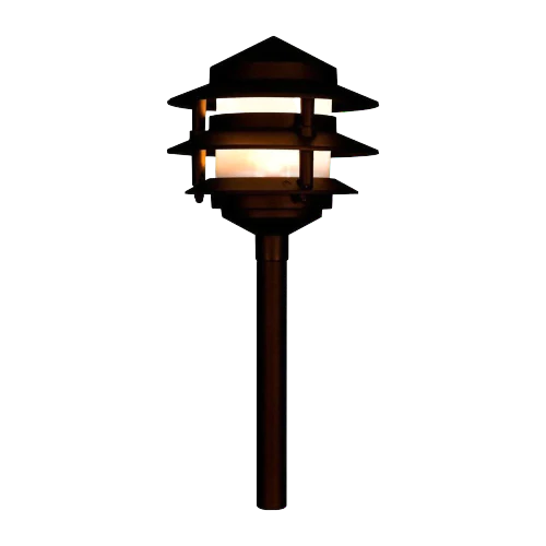 Abba Lighting 3W SMD AC/DC 12V COB 3000K 160 LM Aluminum Black Path Light