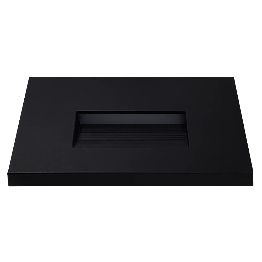 Abba Lighting STA08 3.5W LED AC/DC 12V Aluminum Black Step Light
