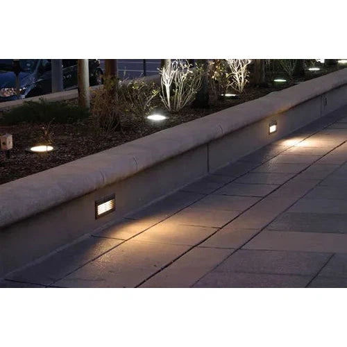 Abba Lighting STB03 3W LED AC/DC 12V COB Dark Brass Step Light
