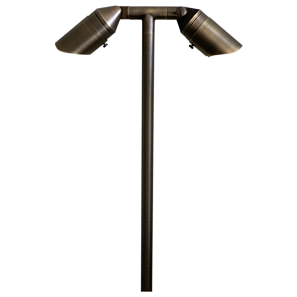 Abba Lighting T Bar Coupling Natural Brass Post Accessory