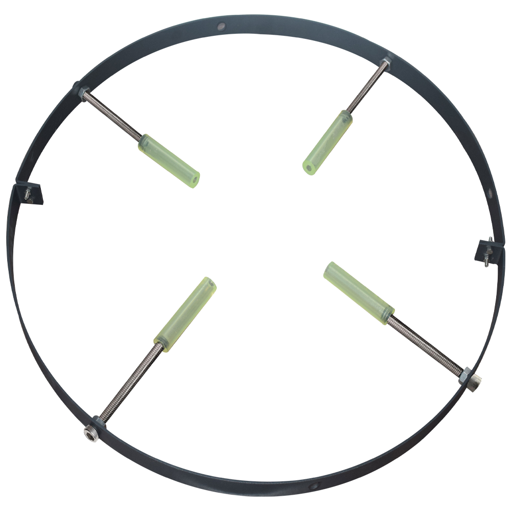 Abba Lighting TRA01 Tree Ring Cast Aluminum Black Fixture for Spotlight