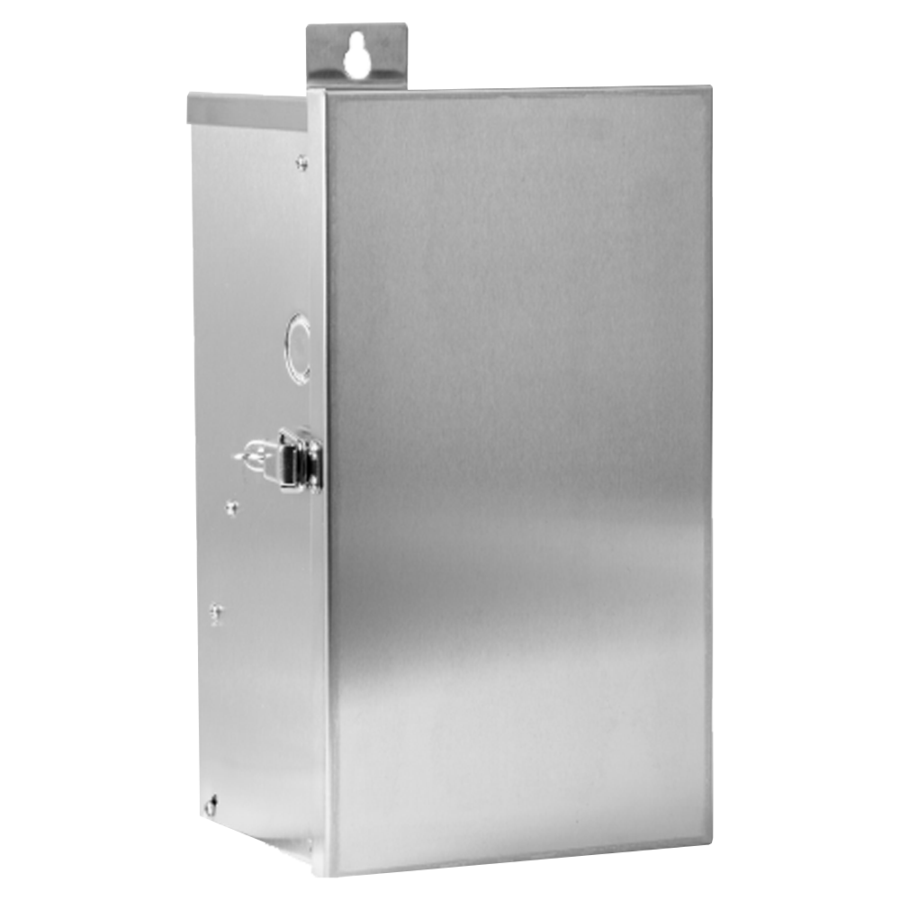 Abba Lighting TSR600 600W AC Multi Tap Output Manual Stainless Steel Transformer