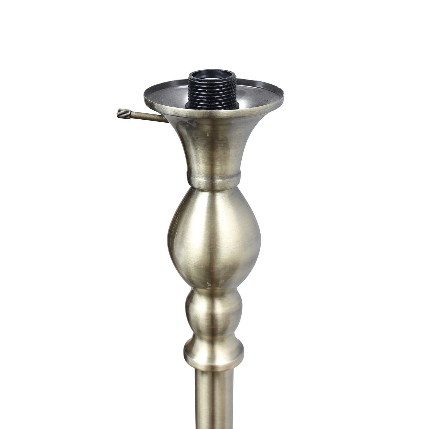 All The Rages Elegant Designs Marbleized White Glass Shade With Antique Brass Finish Torchiere Floor Lamp