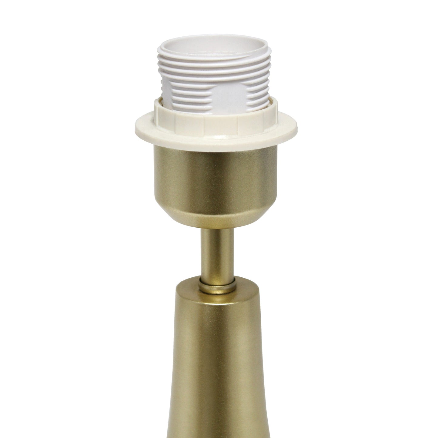 All The Rages Simple Designs Gold 1-Light Tear Drop Table Lamp