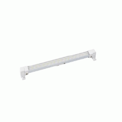 Amax Lighting 10" LED 90-Degree Swivel Steel Enclosure White Under Cabinet Lighting