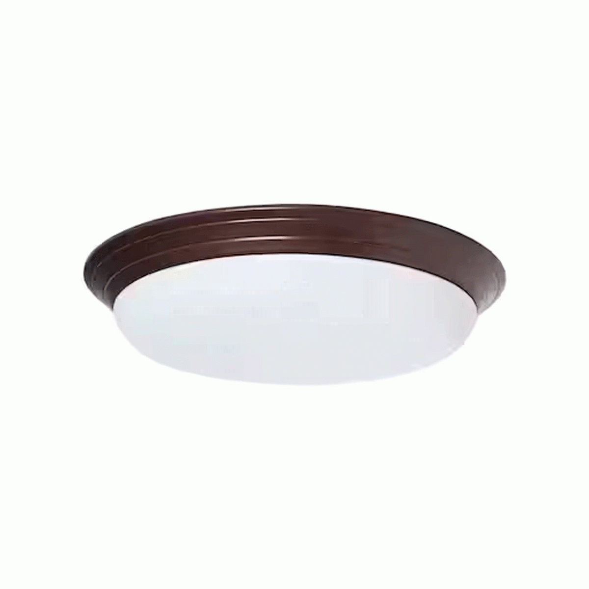 Amax Lighting LED-C002BZ 17" Classic Fixture Metal Housing Dimmable Bronze Flush Mount Lighting