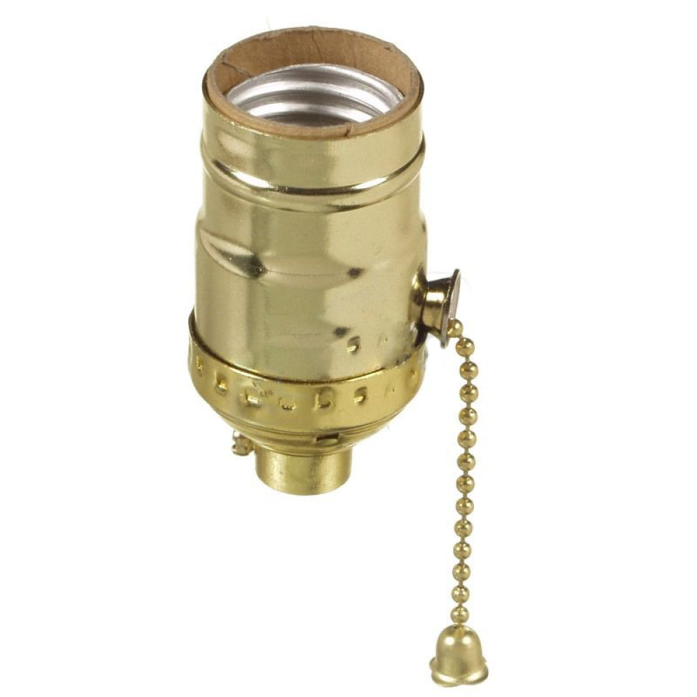 American Imaginations AI-37031 250V Cylindrical Brass Bulb Holder
