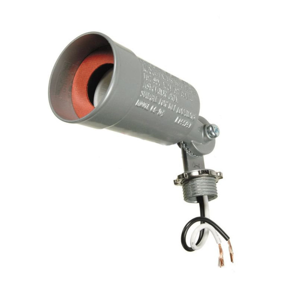 American Imaginations AI-37498 120-347V Cylindrical Grey Bulb Holder