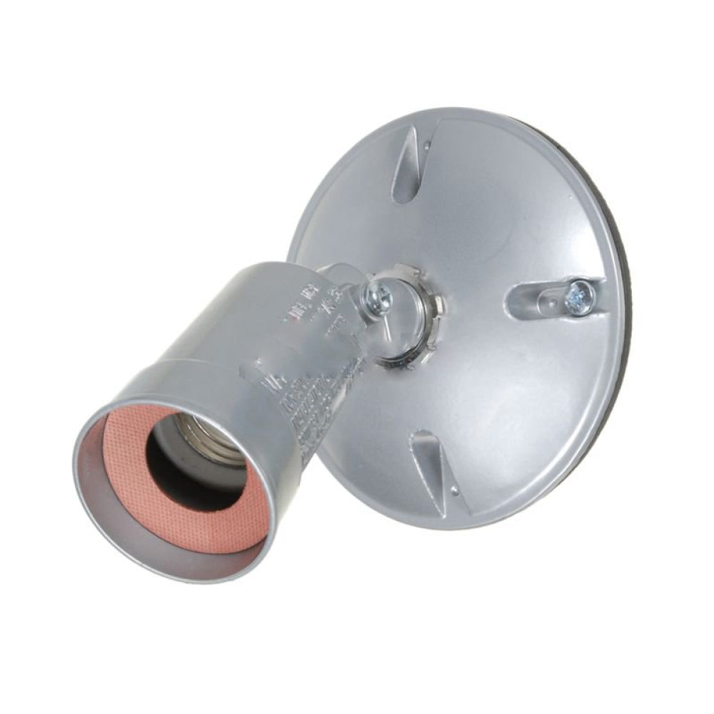 American Imaginations AI-37532 120V Cylindrical Grey Bulb Holder