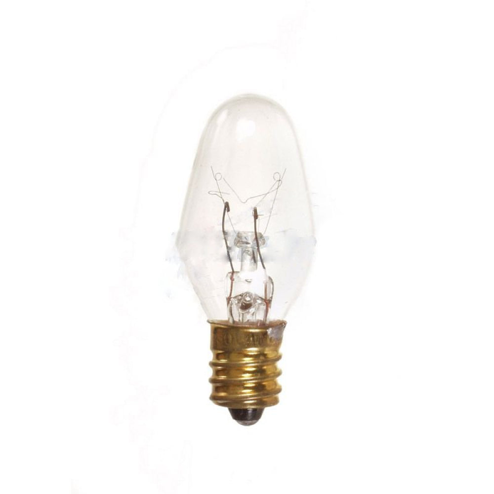 American Imaginations AI-37720 130V Oval Clear Night Light Replacement Bulb