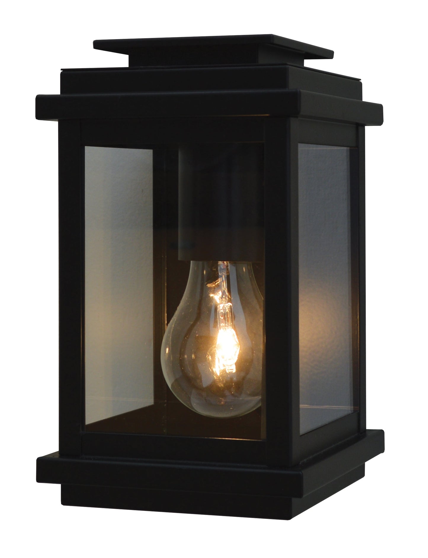 Arroyo Craftsman Bournemouth 5" Mission Brown Wall Mount With Flemish Glass