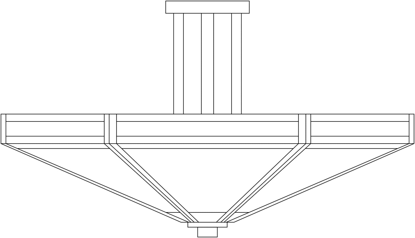 Arroyo Craftsman Etoile 21" Antique Copper Inverted Ceiling Mount With Gold White Iridescent Glass