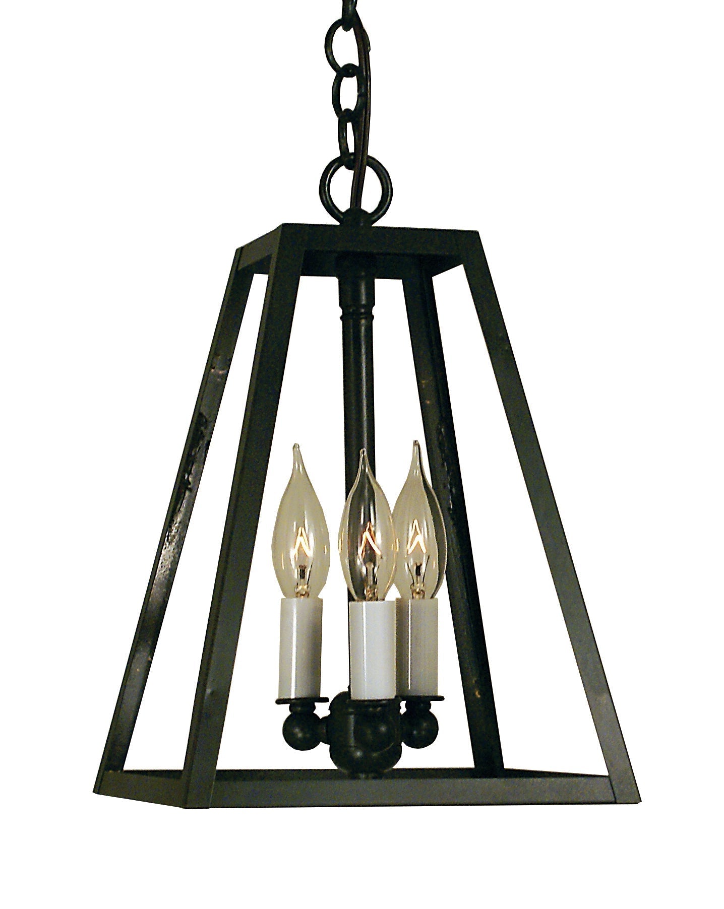 Arroyo Craftsman Vintage 9" Satin Black Pendant Lighting